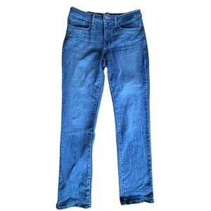 Levi’s 312 Shaping Slim Jeans Women’s Size 31 Mid Rise Stretch Denim Blue